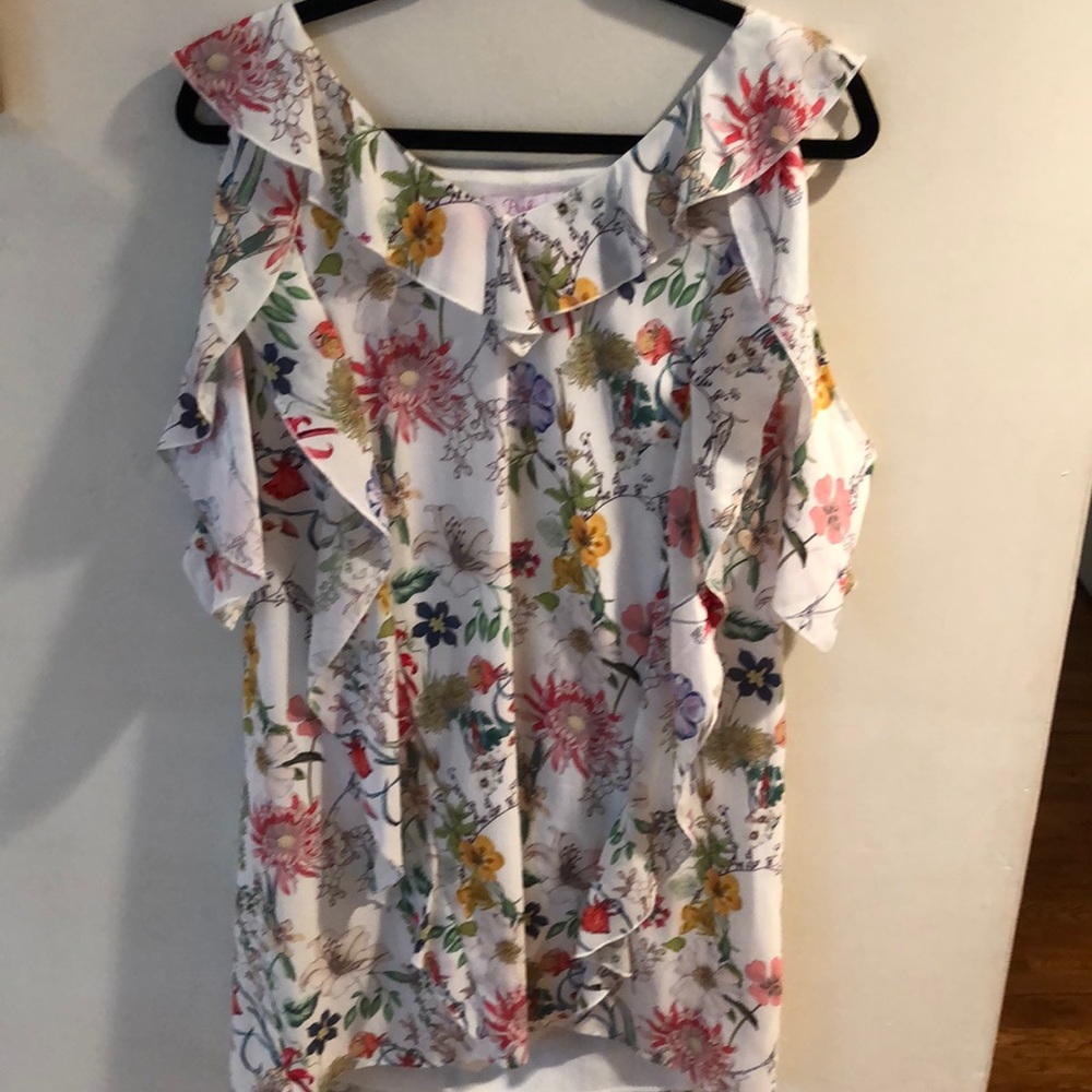 Parker cold shoulder dress